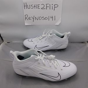 Nike Alpha Huarache 8 varsity LAX Lacrosse Football cleats CZ6558-101 multi size